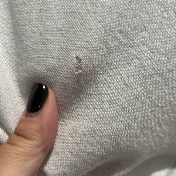 T2 Love Girls White/Black Lightweight Sweatshirt, Size 6 - Picture 7 of 10